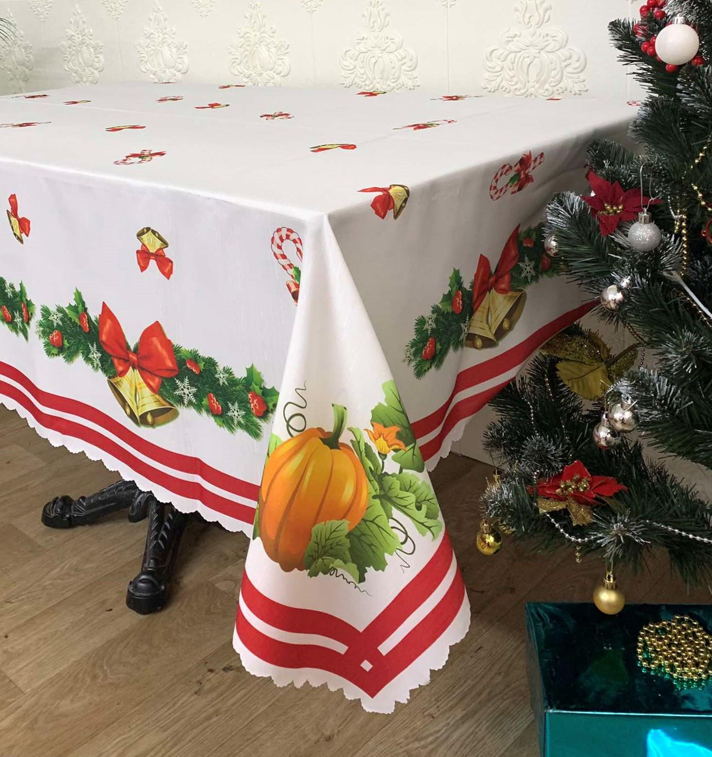 Скатерть Maison Royale новогодняя 160x220 см (Model 02 PVS)