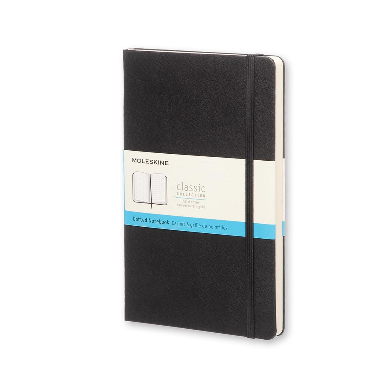 Блокнот Moleskine Classic средний 240 страниц в точку 13х21 см Черный