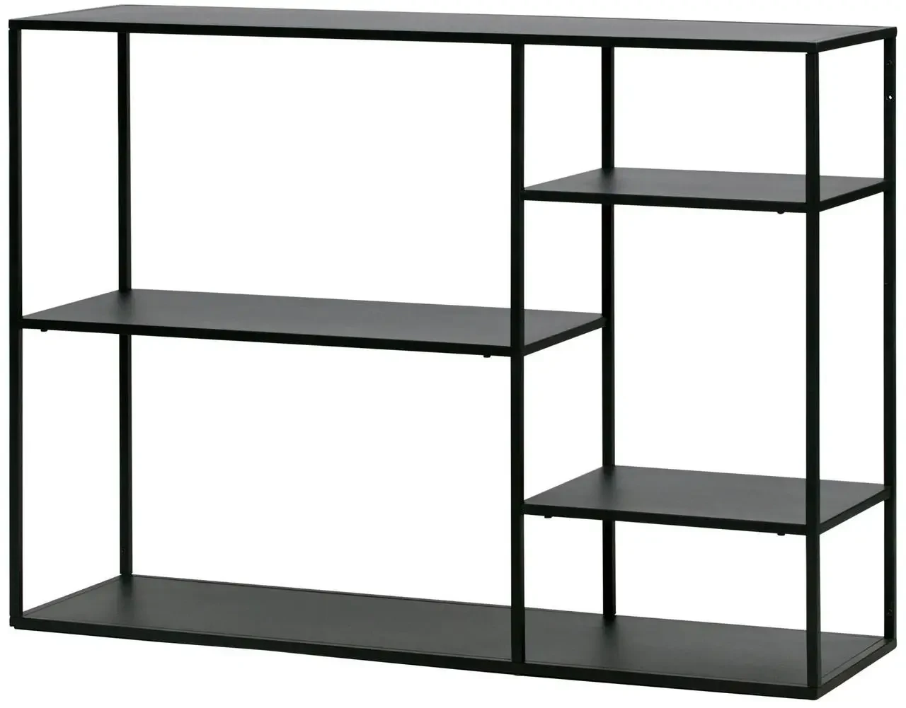 Стеллаж Loft FS086 широкий геометрический с 5 открытыми секциями (3075773116)
