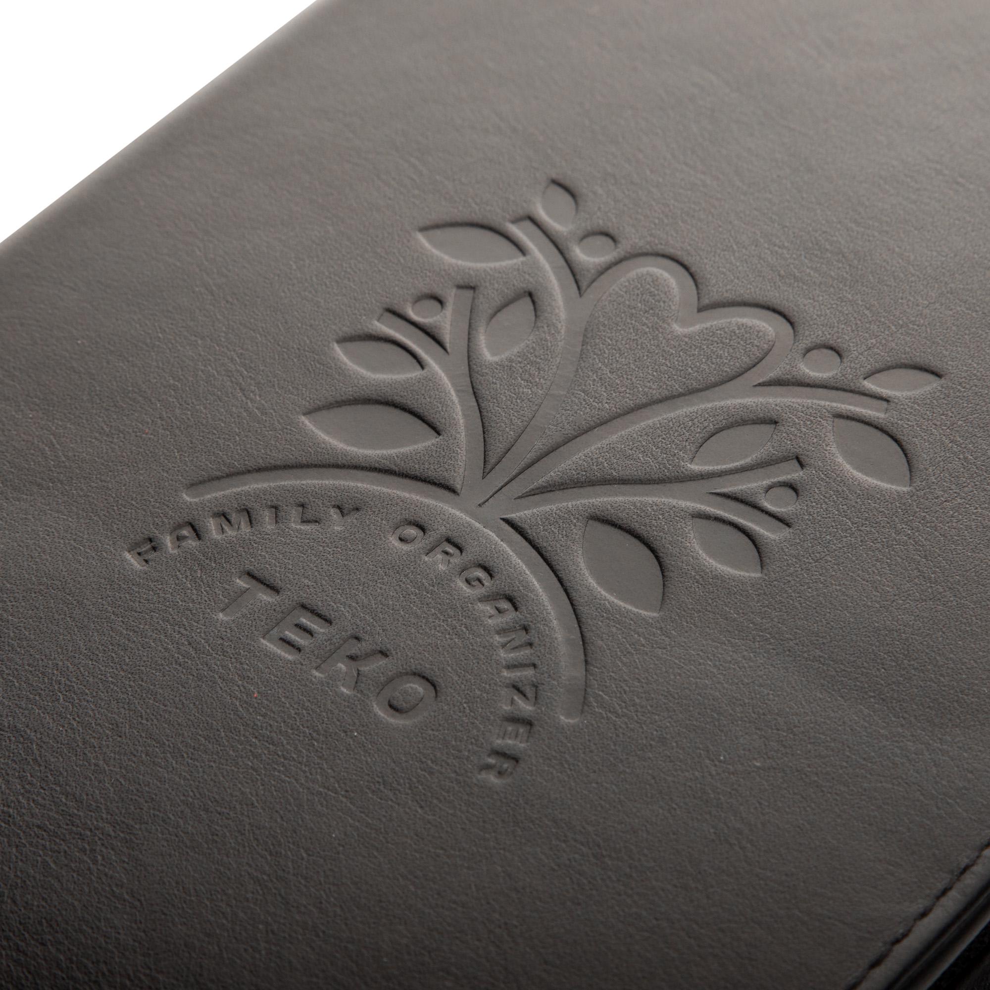 Папка шкіряна для подорожей А5 Чорний (М521-00-313010) - фото 3 Папка шкіряна для подорожей А5 Чорний (М521-00-313010) - фото 3