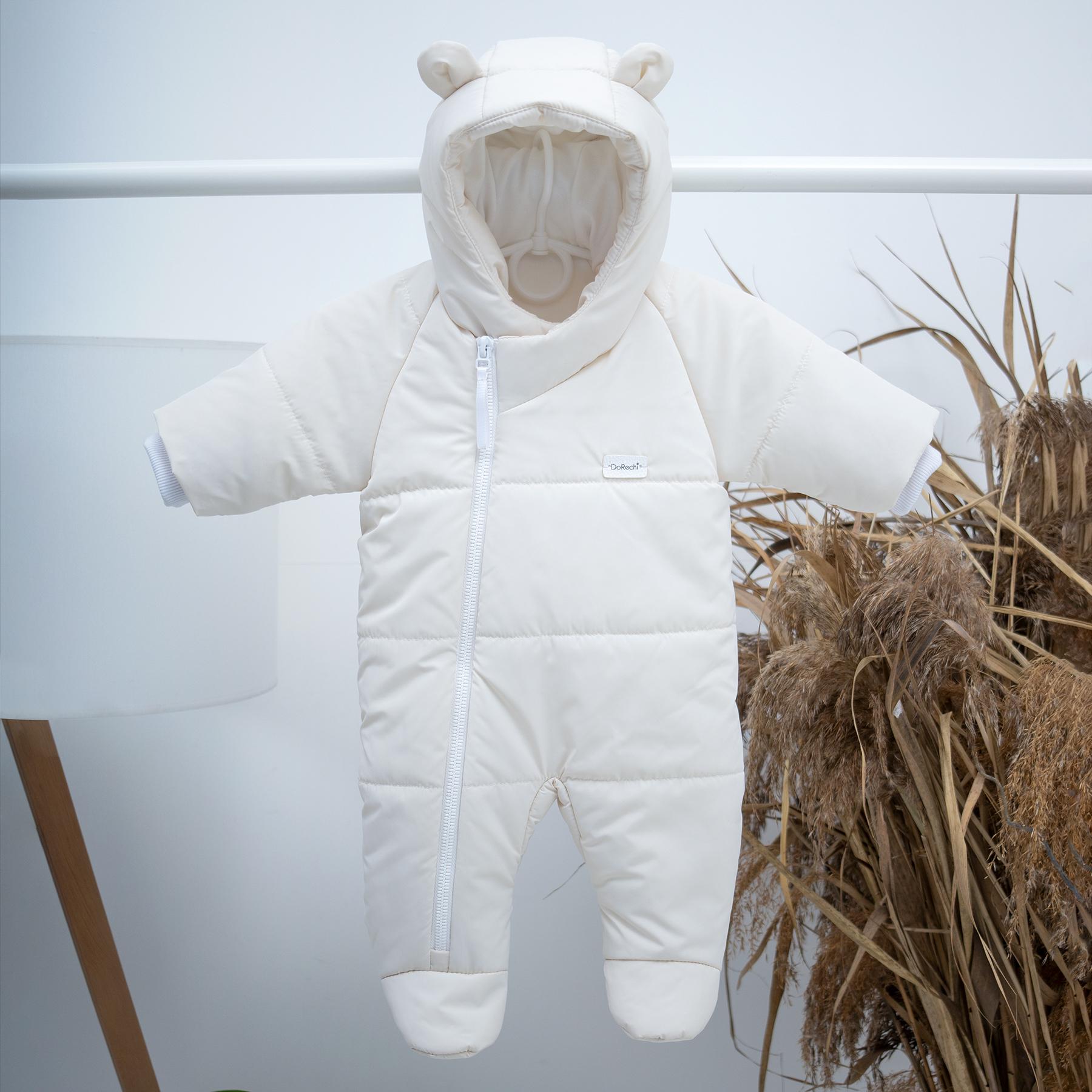 Комбинезон детский демисезонный DoRechi Эклер 6-9 мес 68-74 см Молочный (4500)