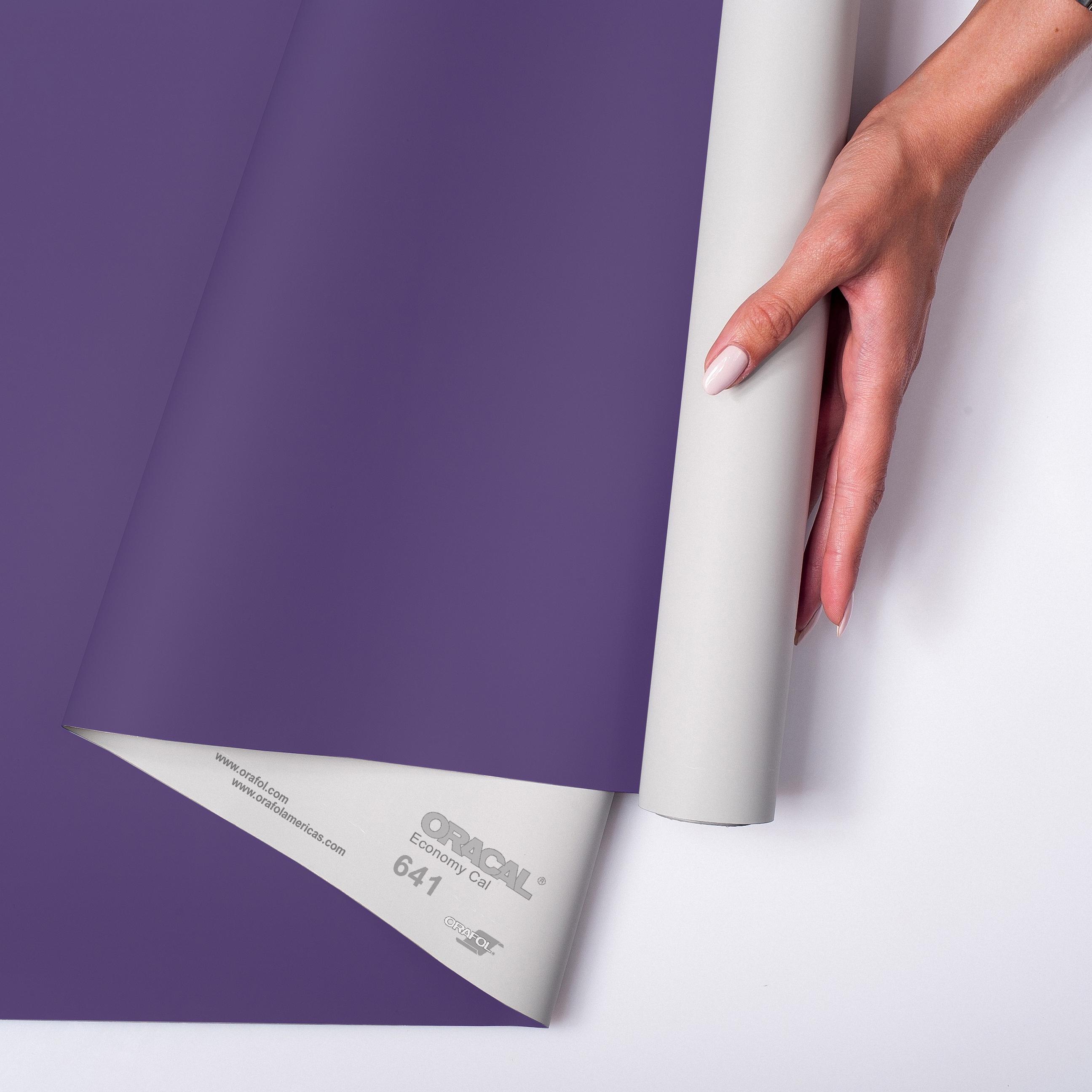 Самоклейка плівка аплікаційна ORAFOL 641 1x50 м мат 404 Пурпурний (00-00014306)