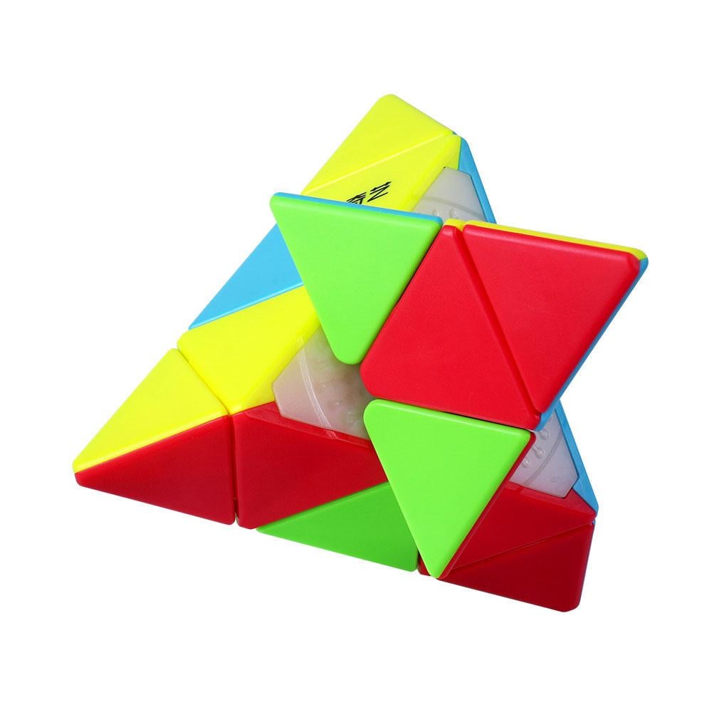 Головоломка пирамидка Qiming S3 Pyraminx со стальной шариком QiYi MoFangGe (137800) - фото 4 Головоломка пирамидка Qiming S3 Pyraminx со стальной шариком QiYi MoFangGe (137800) - фото 4