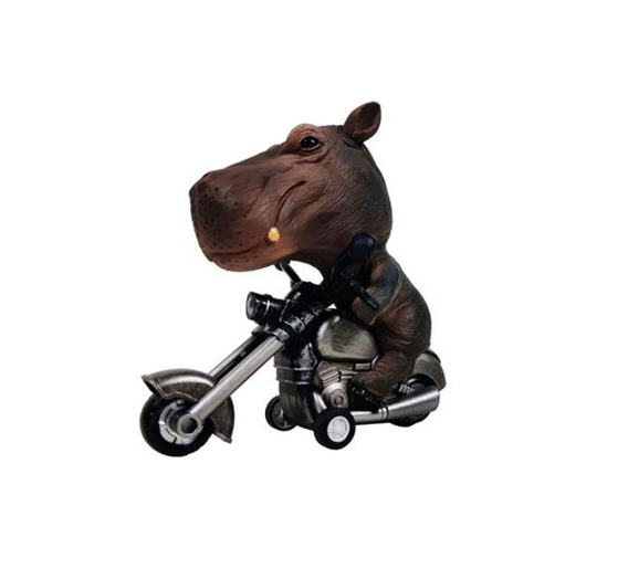 Детская игрушка Бегемот инерционный мотоцикл LUO (04261)