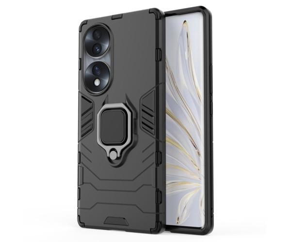 Чохол накладка Ricco Black Panther Armor для Huawei Honor 70 Чорний