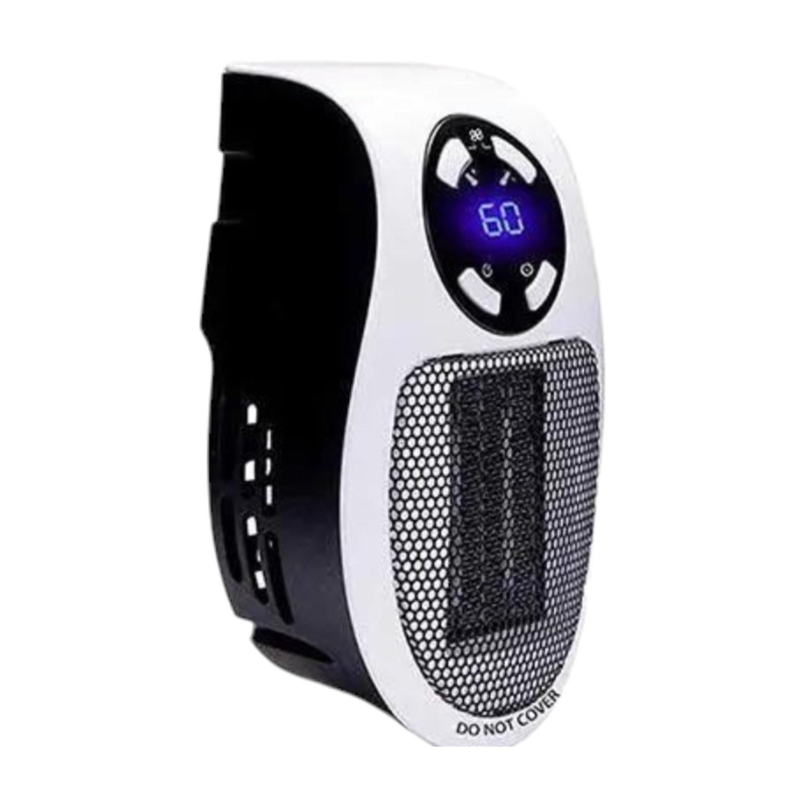 Тепловентилятор мобильный Портативный Portable Heater 500W с LCD-дисплеем