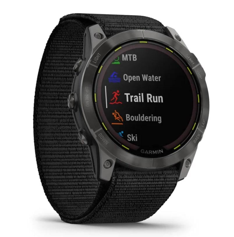 Смарт-часы Garmin Enduro 2 Sapphire Carbon Gray DLC Titanium (010-02754-13) - фото 3