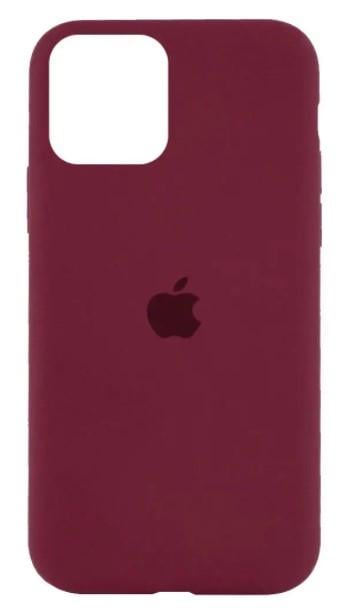 Силікон Silicone Case IPHONE 11 PRO BORDO - фото 1