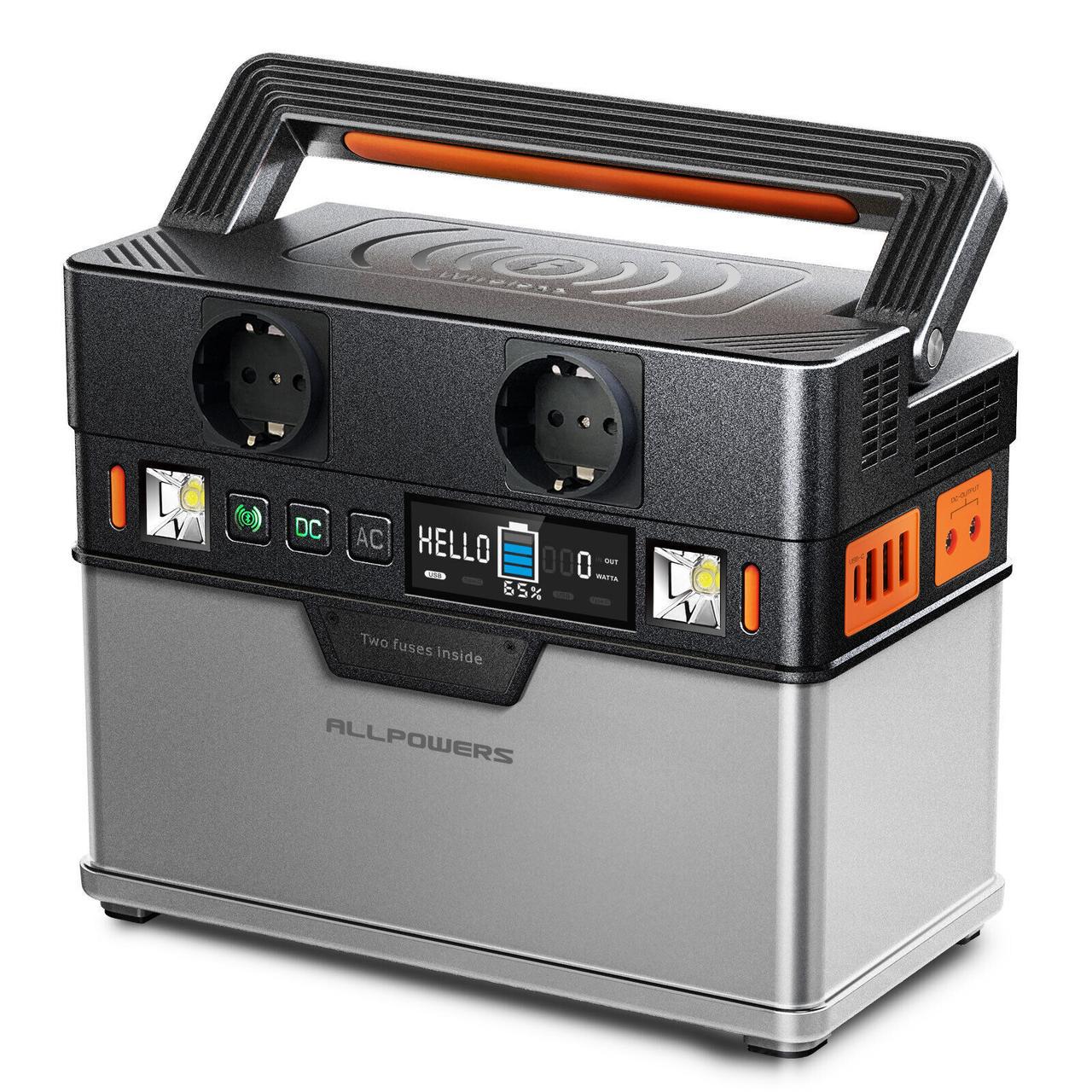 Портативна зарядна станція ALLPOWERS 300 Вт (s300)