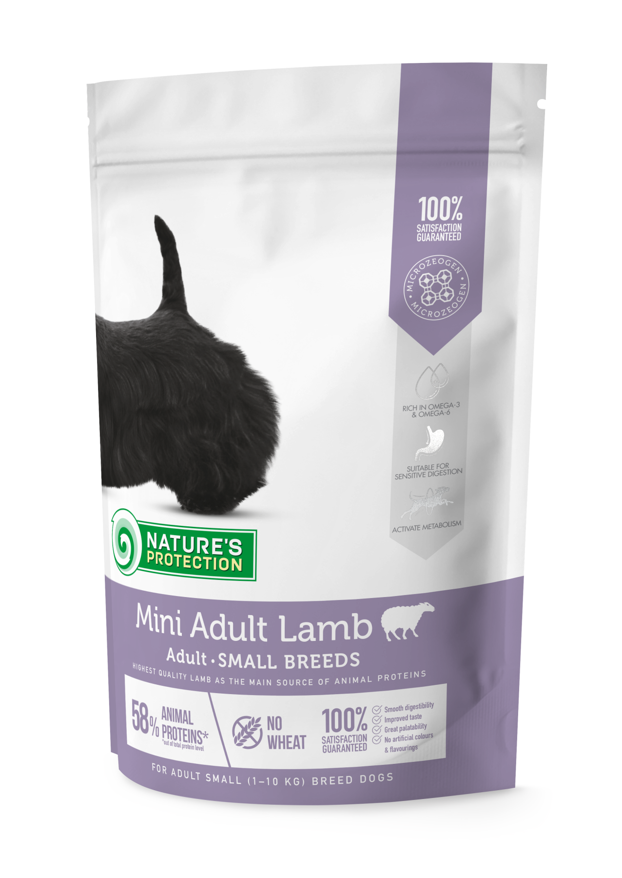 Корм сухой для собак Nature's Protection Mini Lamb Small Breeds 500 г (24148959)