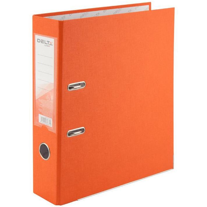 Папка-реєстратор Axent Delta одностороння А4 поліпропілен 75 мм розібрана Помаранчевий (D1714-09P)