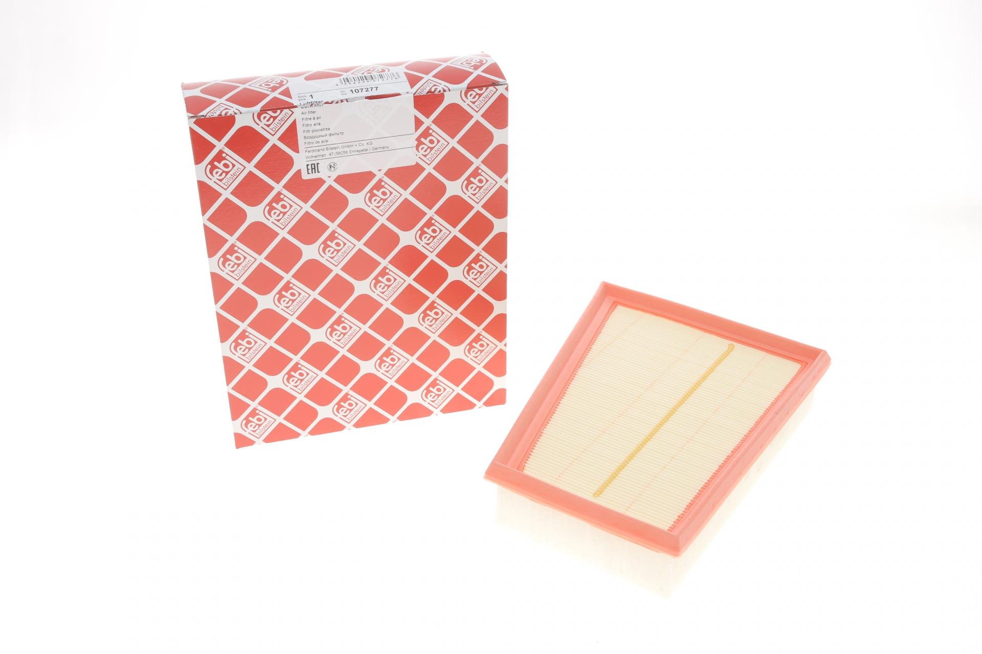 Фильтр воздушный FEBI BILSTEIN для Renault Kangoo 1,2TCe/1,5dCi 08- (107277)