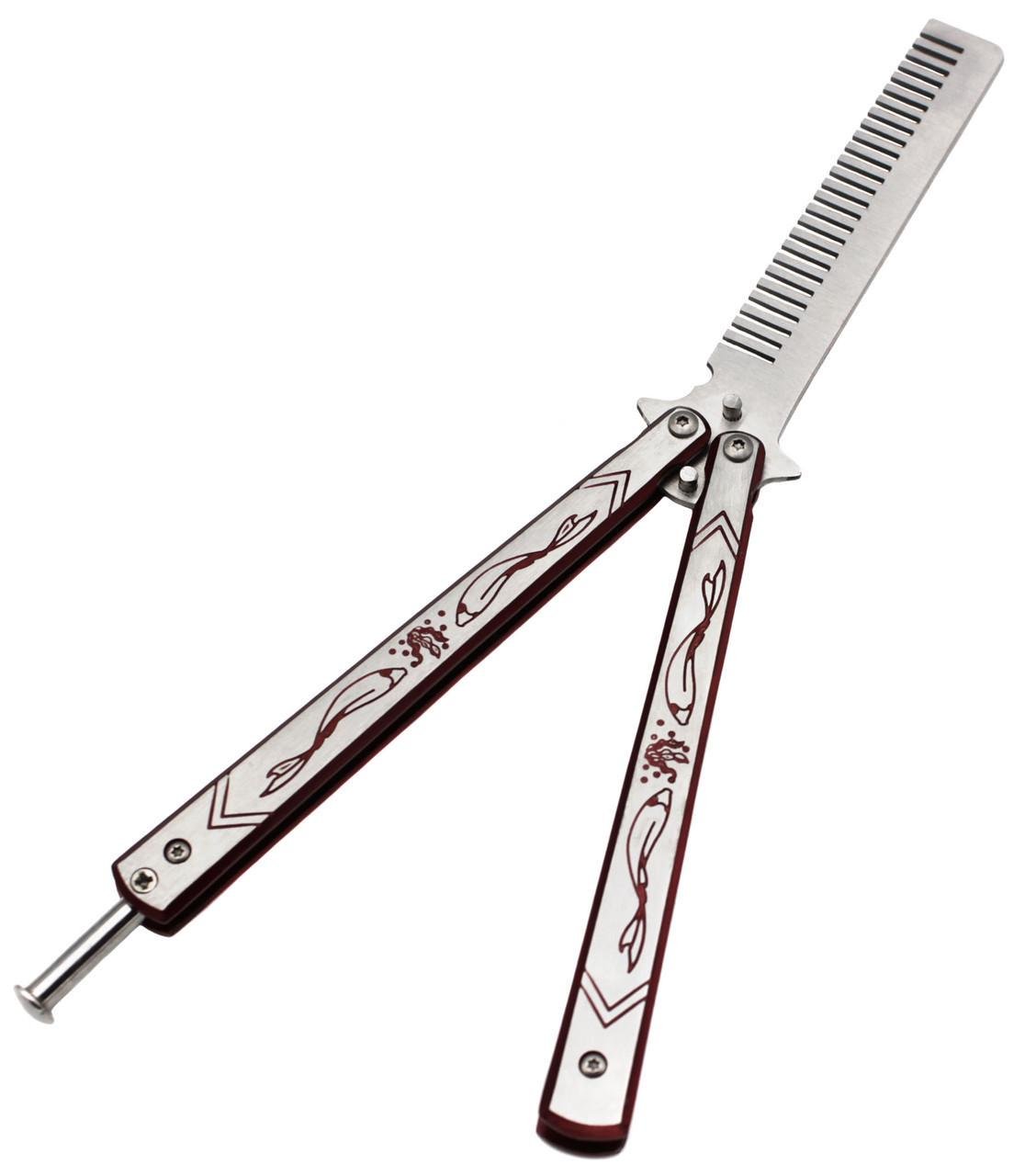 Нож бабочка расческа Field K128-1 (t7161) - фото 2 Нож бабочка расческа Field K128-1 (t7161) - фото 2