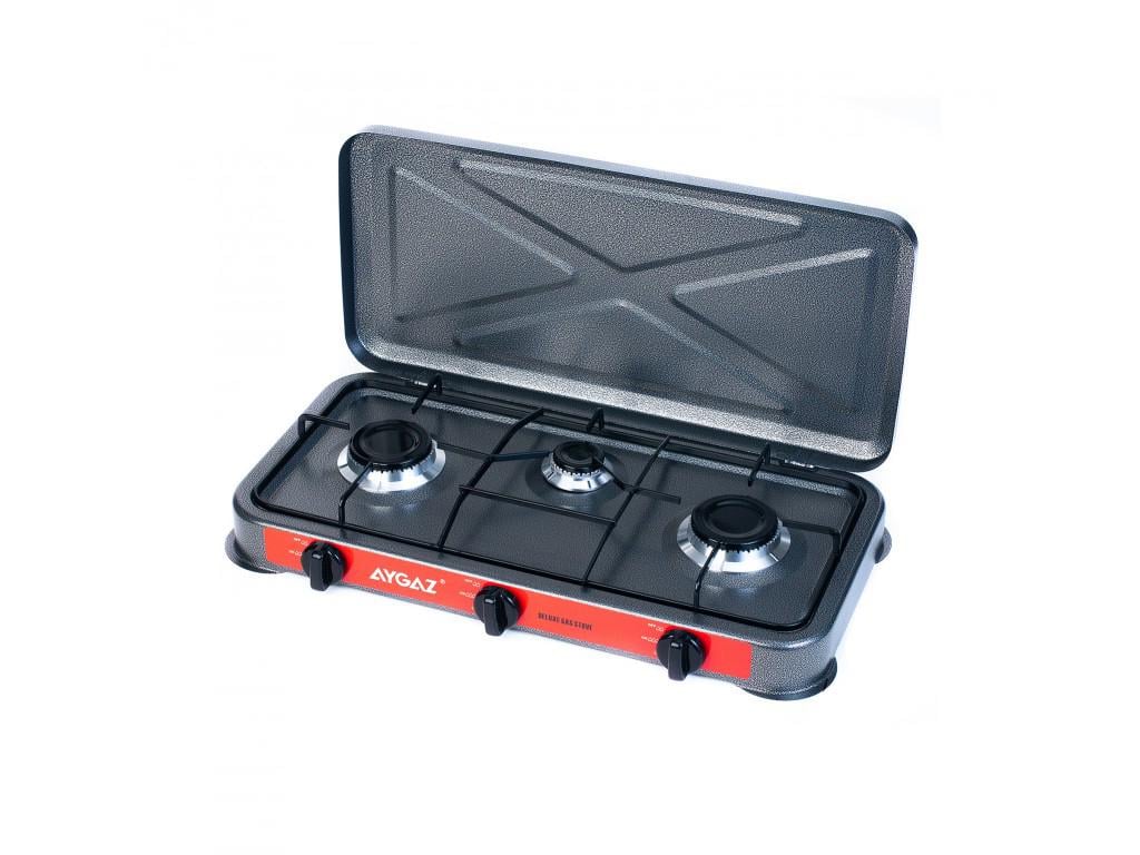 Газовая плита настольная AYGAZ 3 конфорки (P-1436)