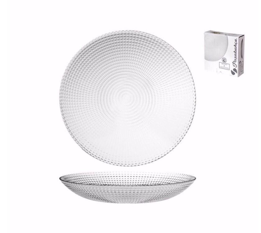 Тарелка глубокая Pasabahce Generation 6 шт. d 21,5x3,5 см стекло (a10497)