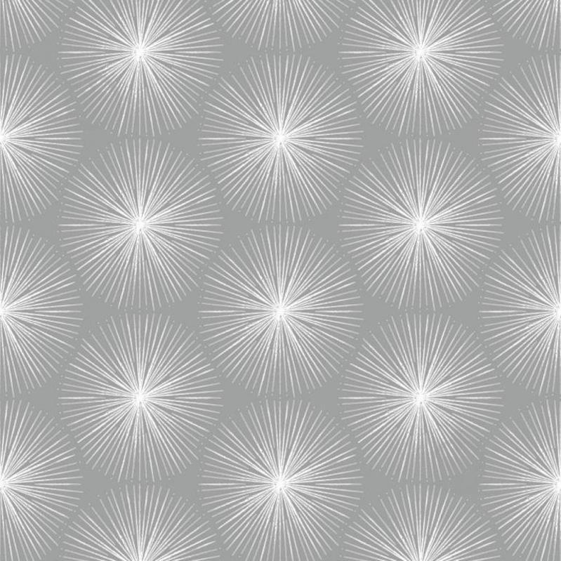 Виниловые обои на флизелиновой основе Graham Brown Kabuki 105981 0.53 х 10.05 м Серо-Белый