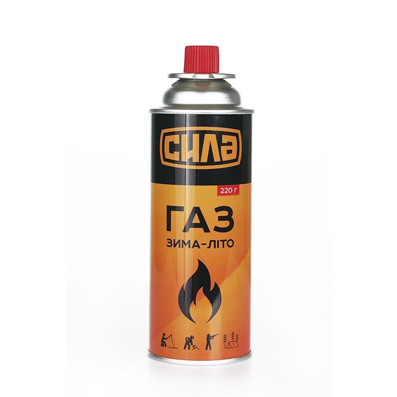 Баллон газовый Сила цанговый 220 г (680242)