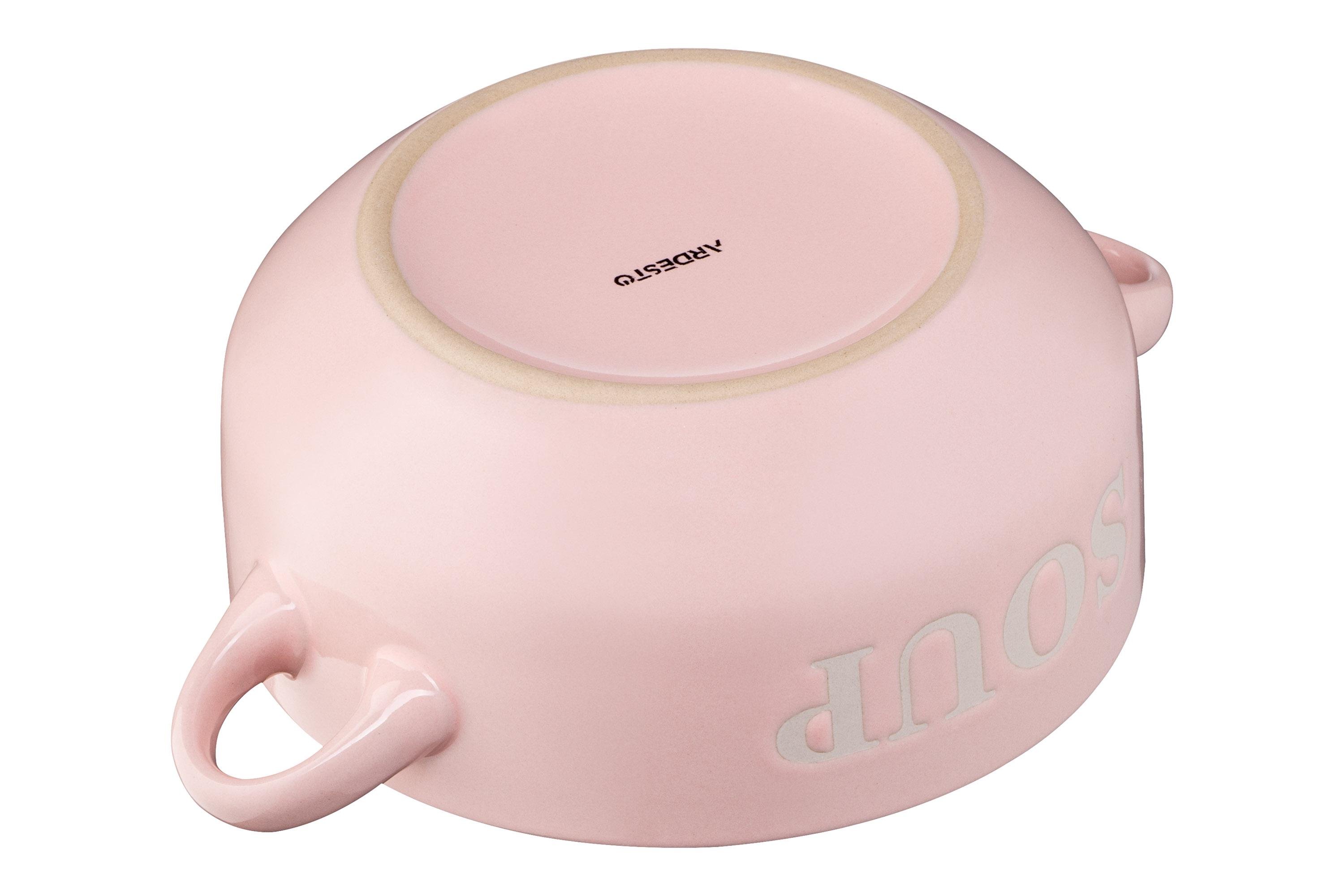 Бульонница Ardesto Cream 700 мл Розовый (ERC-AR3477P) - фото 3 Бульонница Ardesto Cream 700 мл Розовый (ERC-AR3477P) - фото 3