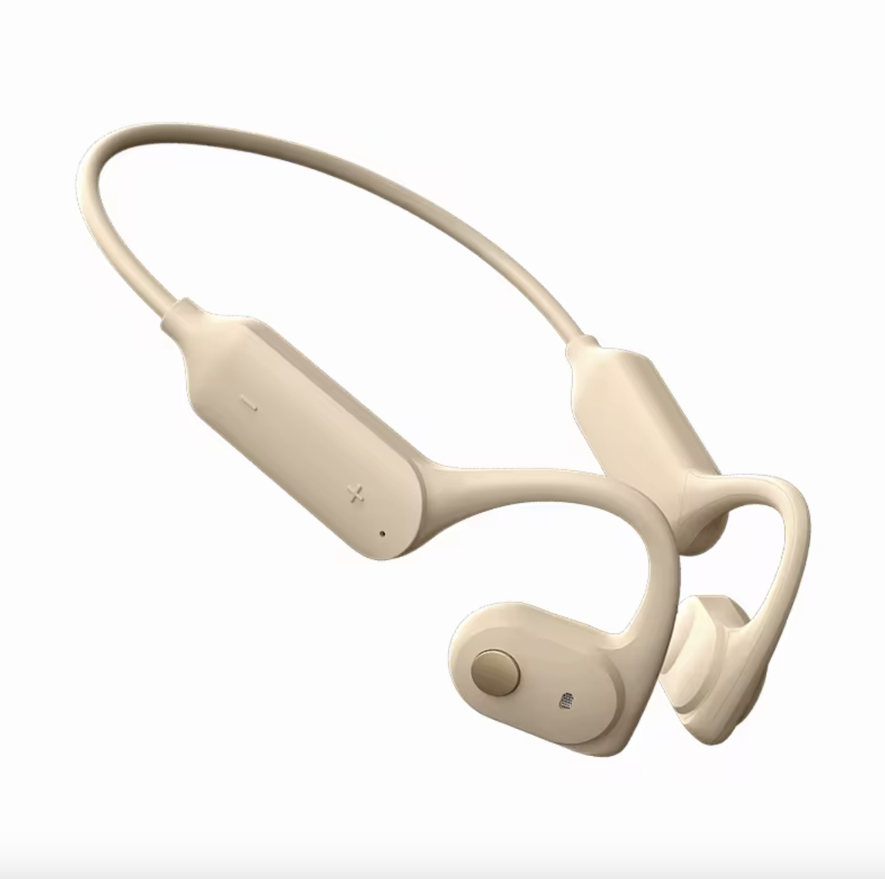 Наушники беспроводные спортивные Langsdom Air Wave BE10 со встроенной памятью 32Gb Biege Наушники беспроводные спортивные Langsdom Air Wave BE10 со встроенной памятью 32Gb Biege