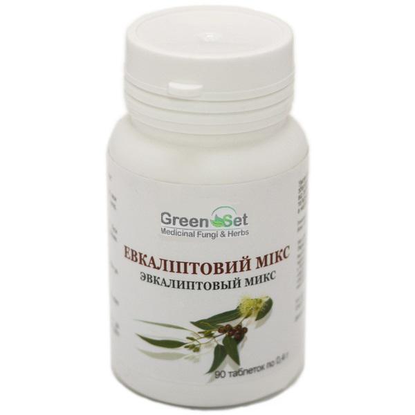 Средство противопростудное Green Set Эвкалиптовый Микс 90 табл. (000024073)