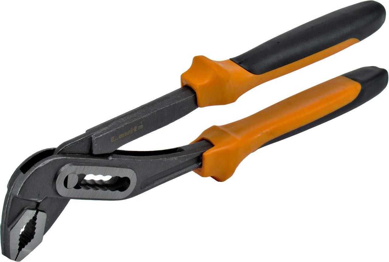 Клещи переставные для труб Lavita с пластиковыми ручками 250 мм (LA KS1025)