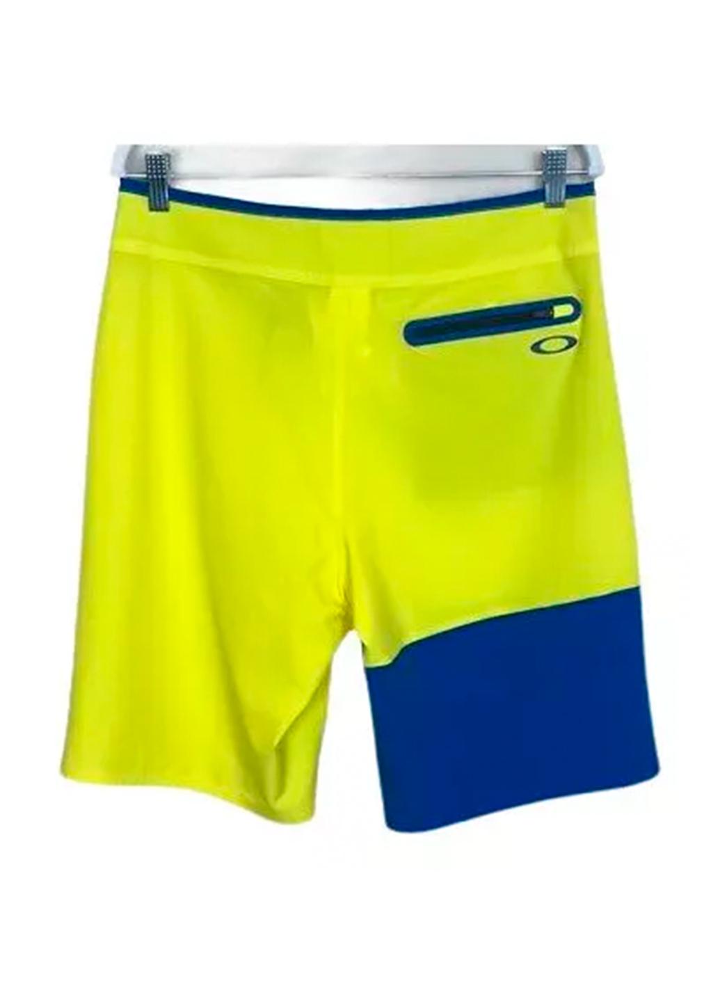 Шорты мужские для плавания Oakley Wall Graffiti Boardshorts 21" 482644-552 р. 30 Blazing Yellow (11290256) - фото 3