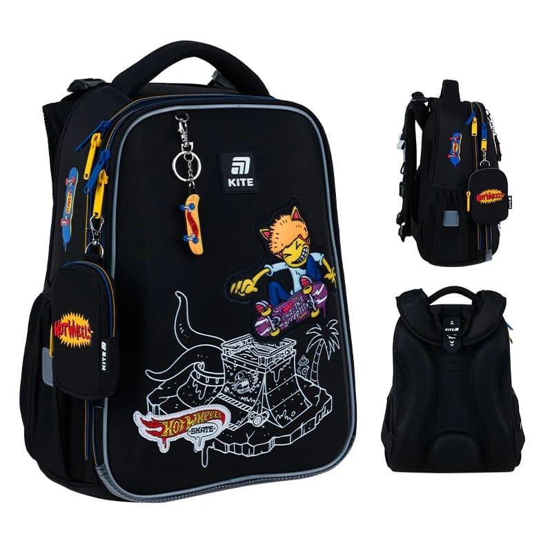 Шкільний каркасний рюкзак Kite Education 531 HW 15 л Чорний (HW25-531M) - фото 2 Шкільний каркасний рюкзак Kite Education 531 HW 15 л Чорний (HW25-531M) - фото 2