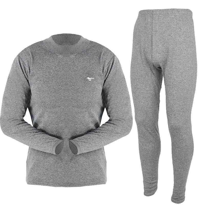 Термобелье мужское Septwolves 08071 Light Gray L бархатный плотный теплый костюм с воротником средней высоты