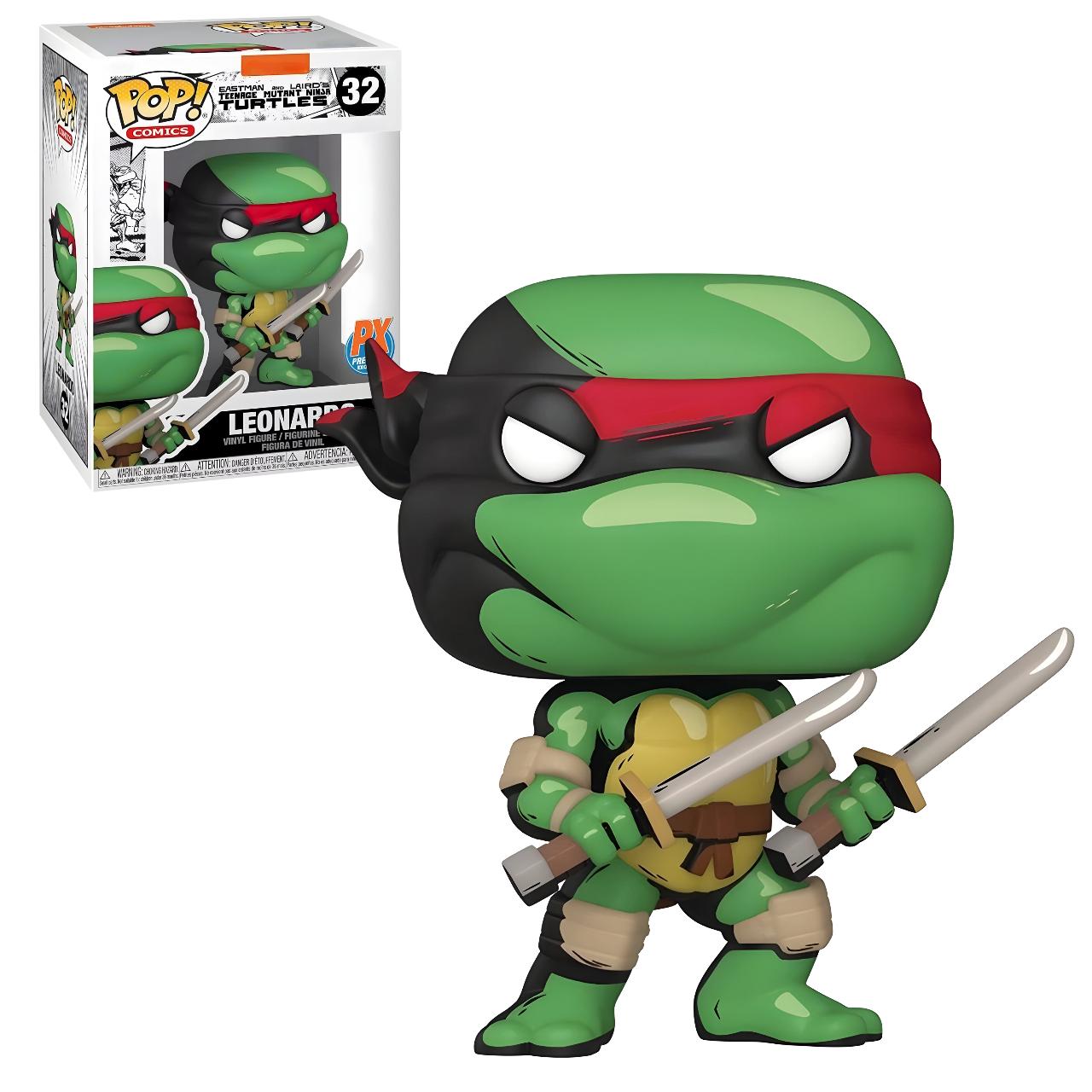 ᐉ Фигурка POP TMNT Черепашки ниндзя Леонардо 10 см (2023-028