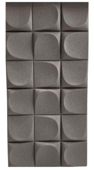 3D-панель Санторини 1200х600х30 мм Светло-серый (2386546237)