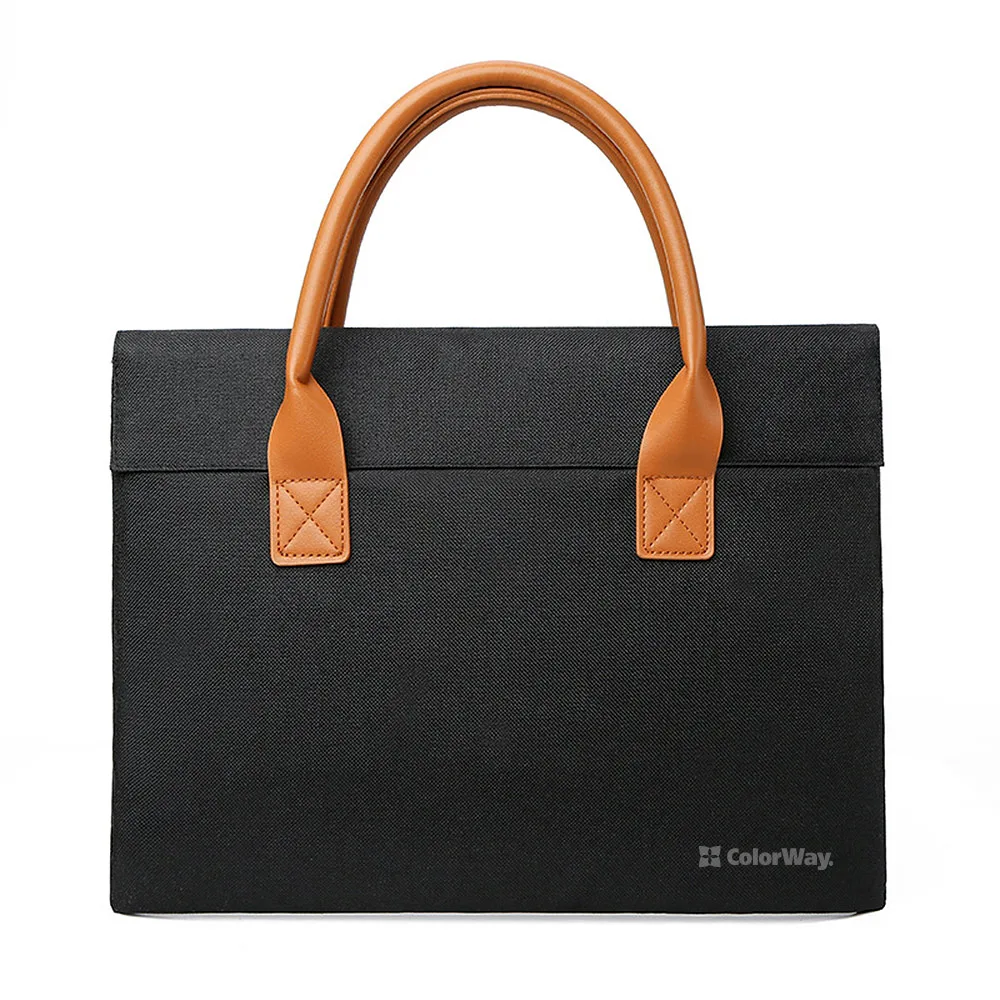 Сумка для ноутбука ColorWay Stylish 15,6" Black (CW-LBS156-BK)