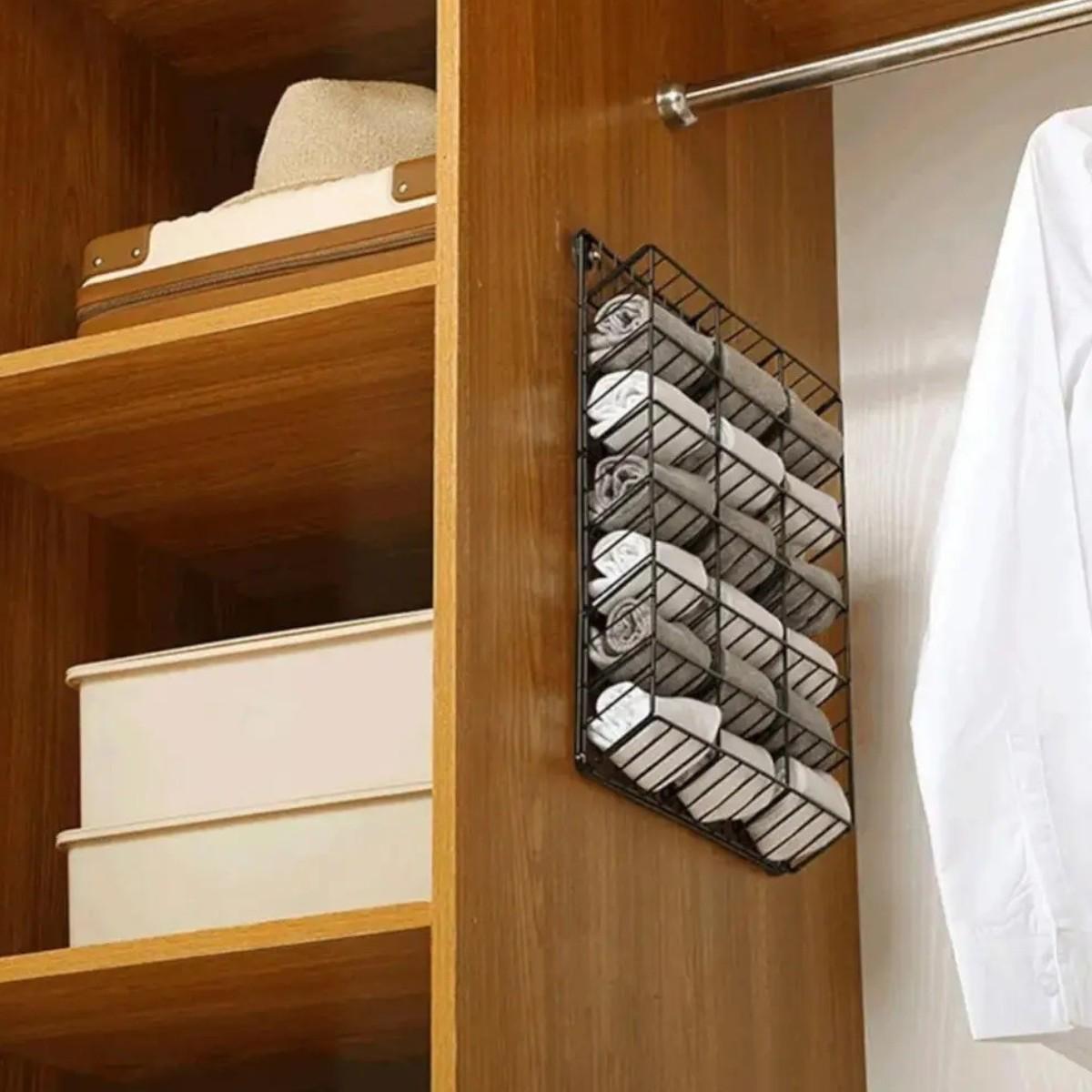 Полиця органайзер Modern Home підвісна для нижньої білизни 30х5х35 см (TD01350) - фото 4
