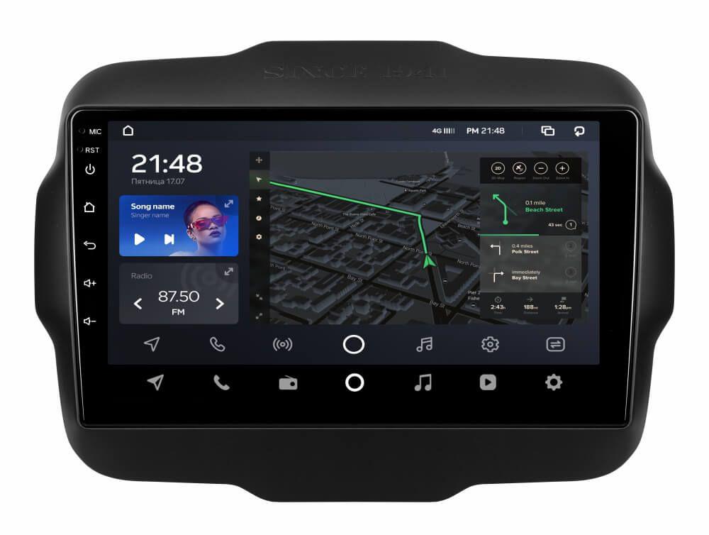 Штатна магнітола AMS T910 6+128 Gb Jeep Renegade 2014-2018