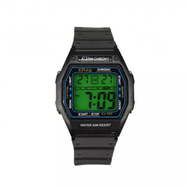 Часы электронные Xinjia 707 с иллюминаторной подсветкой (3433)