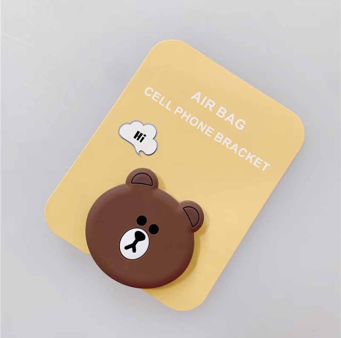 Попсокет для телефона Bear силиконовый (1429818712)