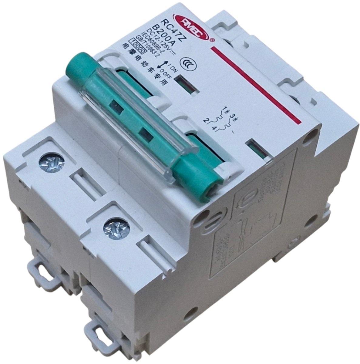 Вимикач постійного струму RMEC DC 200 А двополюсний автоматичний на DIN рейку від 12 до 125 В B200A (96004414) - фото 6