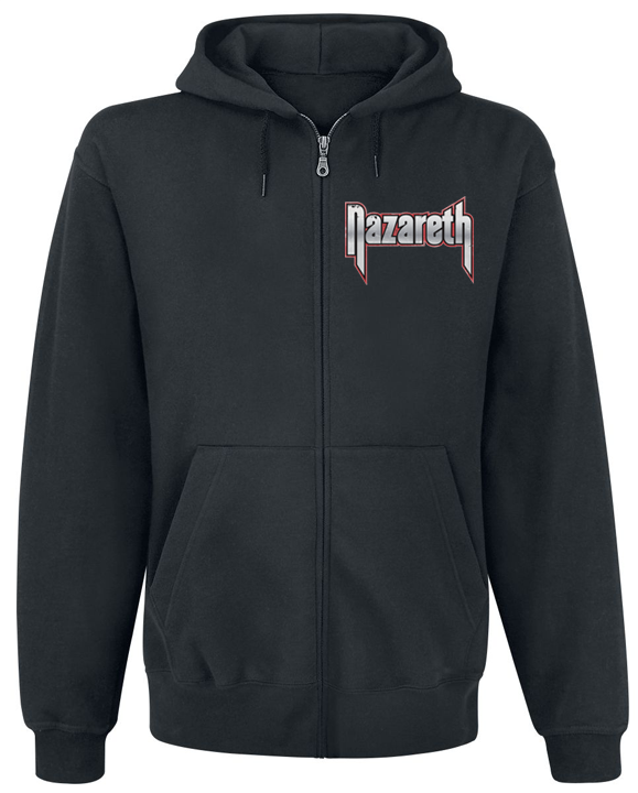 Толстовка з блискавкою "Nazareth" Logo XL Чорний (16921) Толстовка з блискавкою "Nazareth" Logo XL Чорний (16921)