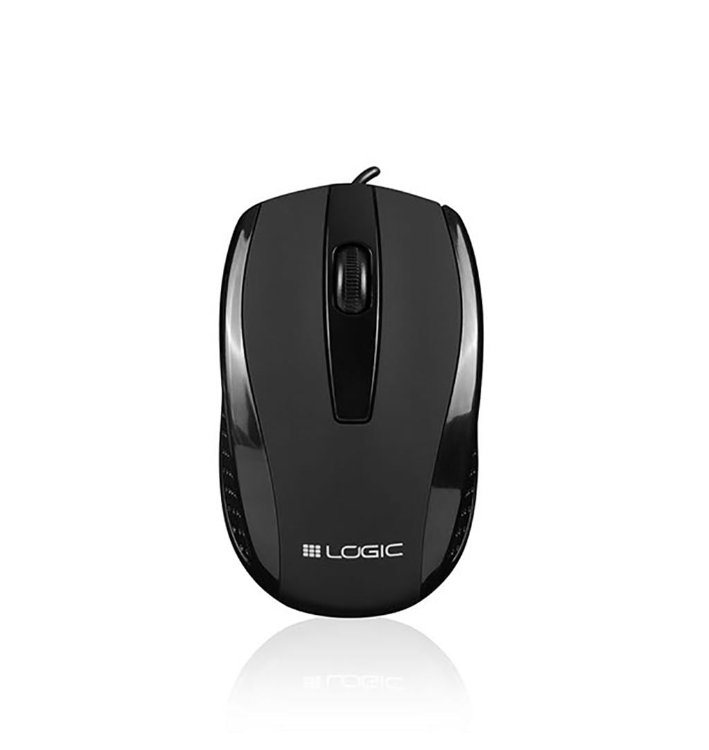 Мышка беспроводная LogicConcept LM-31 1200dpi 3кн USB Black (M-LC-LM31W-BK)