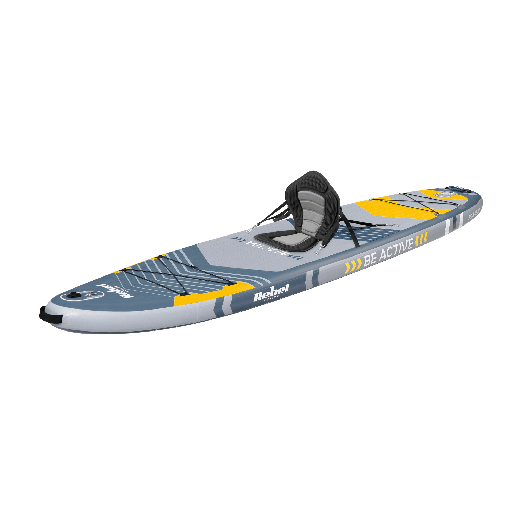 SUP-доска Rebel Active RBA-4507-G 335х84х15 см до 170 кг Grey