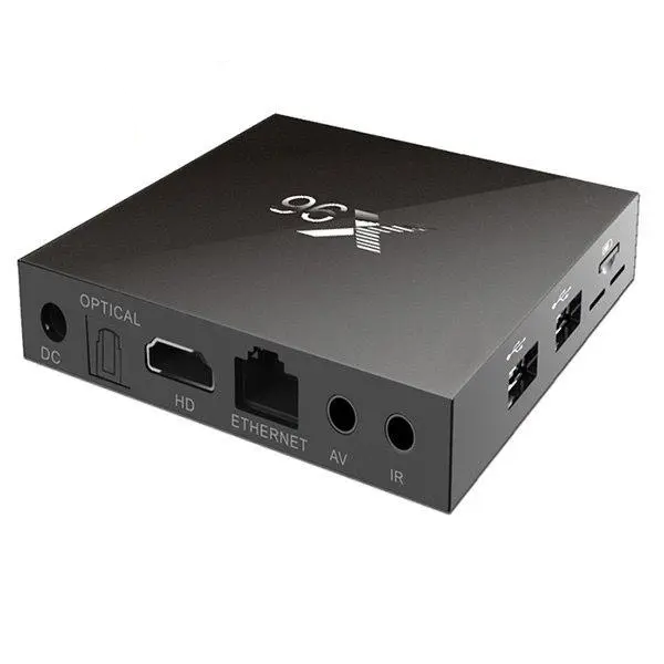 Приставка TV-BOX X96 2GB/16GB з ІЧ-пультом управління Android 6 Amlogic S905x Quad Core 802.11 b/g/n 9х9х2 см (opt-17119)