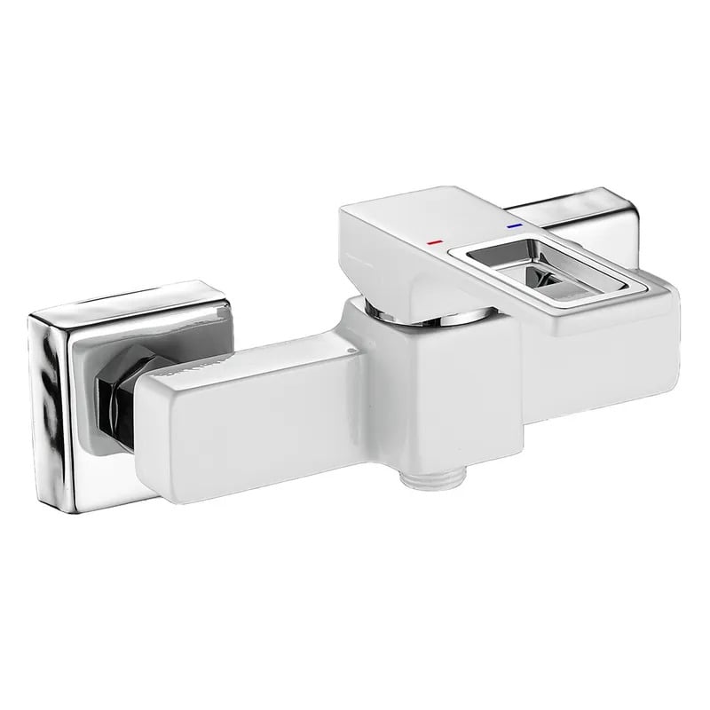 Змішувач для душової кабіни MIXXUS Premium DANTE 003 White/Chrome (MI6793)