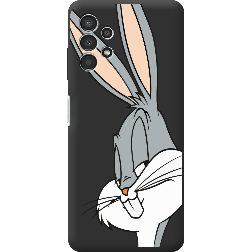 Чехол BoxFace Samsung Galaxy A13 4G (A135) Lucky Rabbit Черный силикон (44331-bk81-44334)