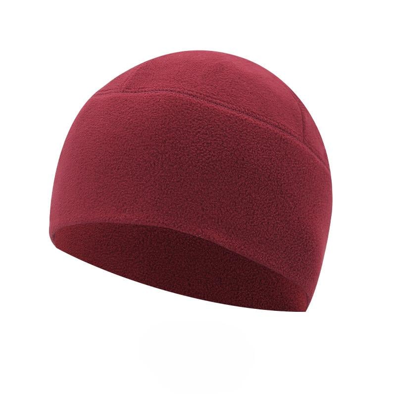 Шапка флисовая YS-M-07 см Бордовый (30994974)