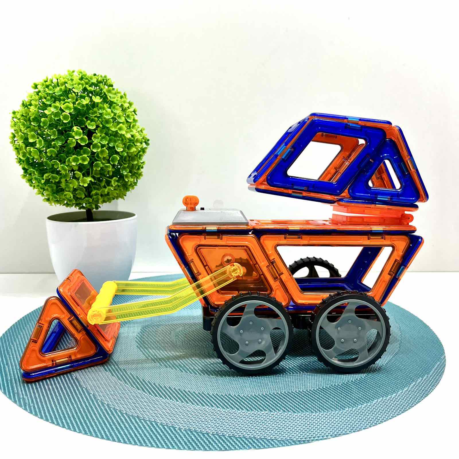 Конструктор магнитный Limo Toy Транспорт 42 дет. (LT6004) - фото 2 Конструктор магнитный Limo Toy Транспорт 42 дет. (LT6004) - фото 2