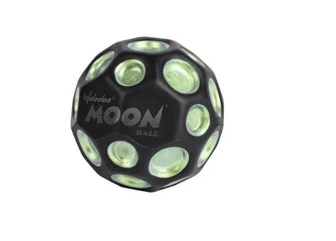Мяч Waboba Dark Side of Moon 6 см Черно-зеленый