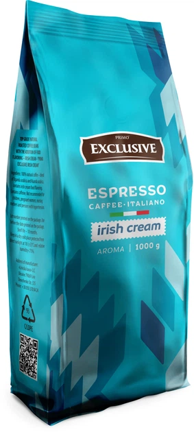 Кава зернова Primo Exclusive Irish Cream 1 кг