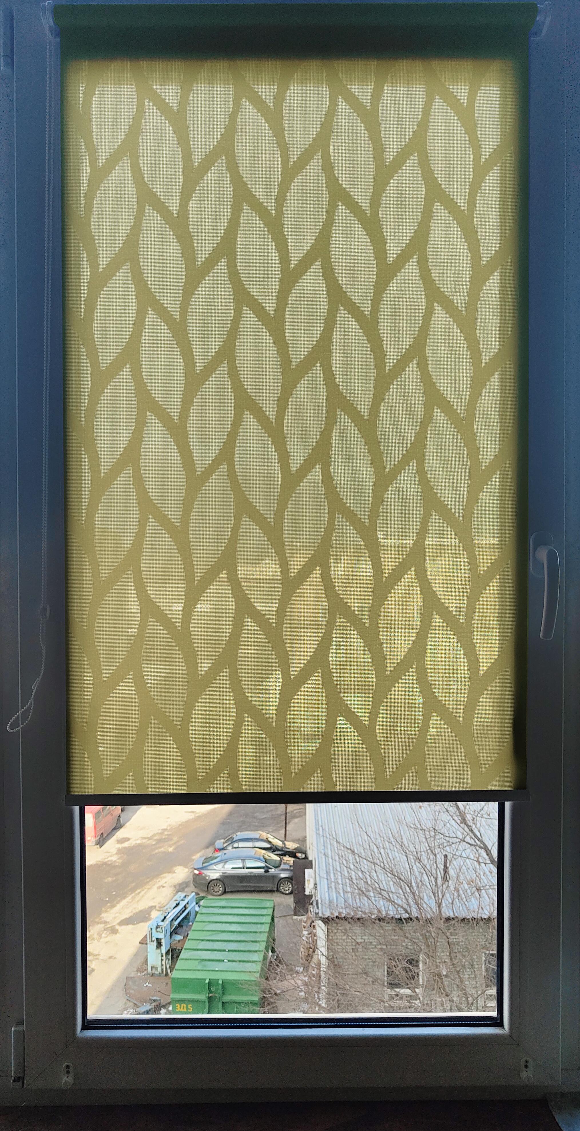 Рулонная штора тканевая Anwis Bella 20x120 cм Бежевый (ОТК-9-101011361)