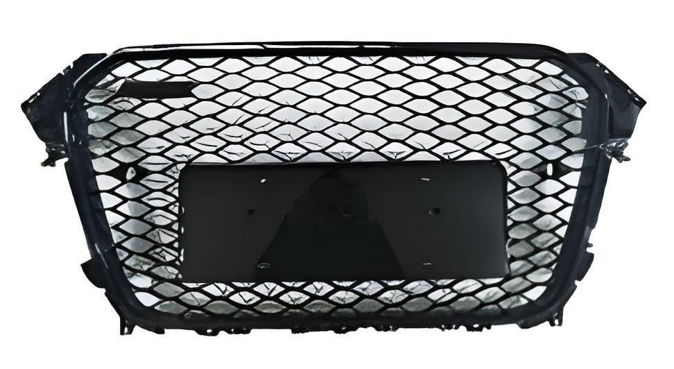 Передняя решетка RS-style без лого 2012-2015 GT Tuning для Audi A4 B8 2007-2015 ABS Черный