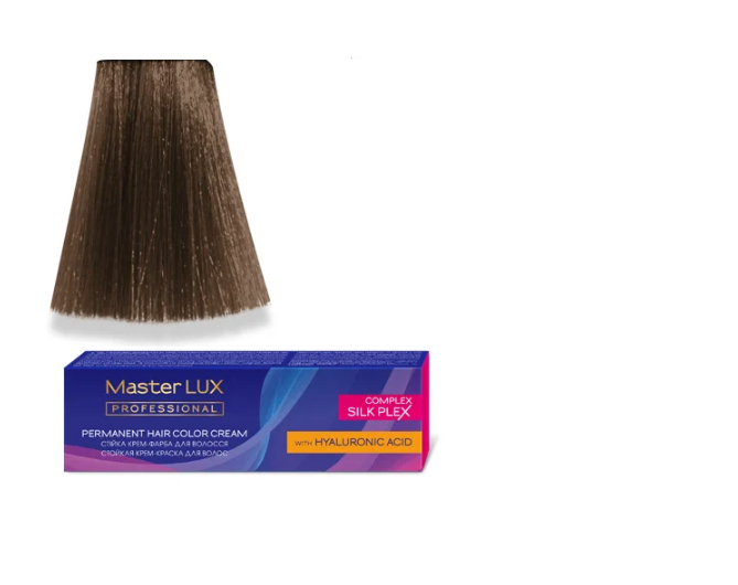 Крем-краска для волос стойкая Master LUX 6.0 60 мл Темно-русый натуральный