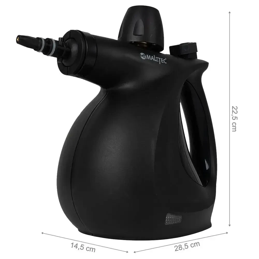 Пароочиститель Maltec с насадками 1050 Вт 350 мл (2762552243) - фото 3 Пароочиститель Maltec с насадками 1050 Вт 350 мл (2762552243) - фото 3